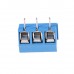 Клемник гвинтовий KF301-3P крок 5,08 мм, 15A, 300V